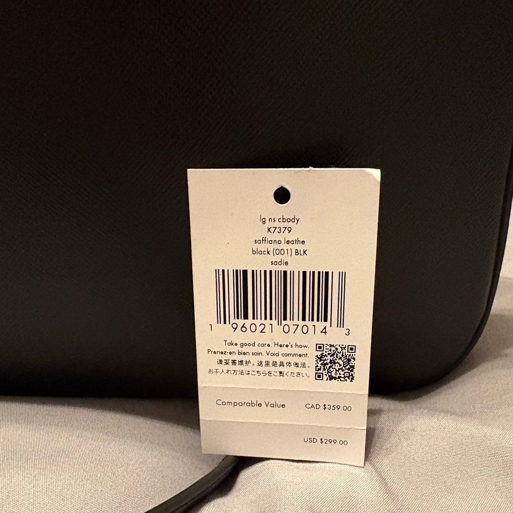 Kate Spade Sadie Black Large Crossbody - Picture 13 of 13